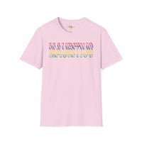 Mauritius text unisex softstyle tee