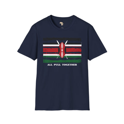 Kenya strip unisex softstyle tee
