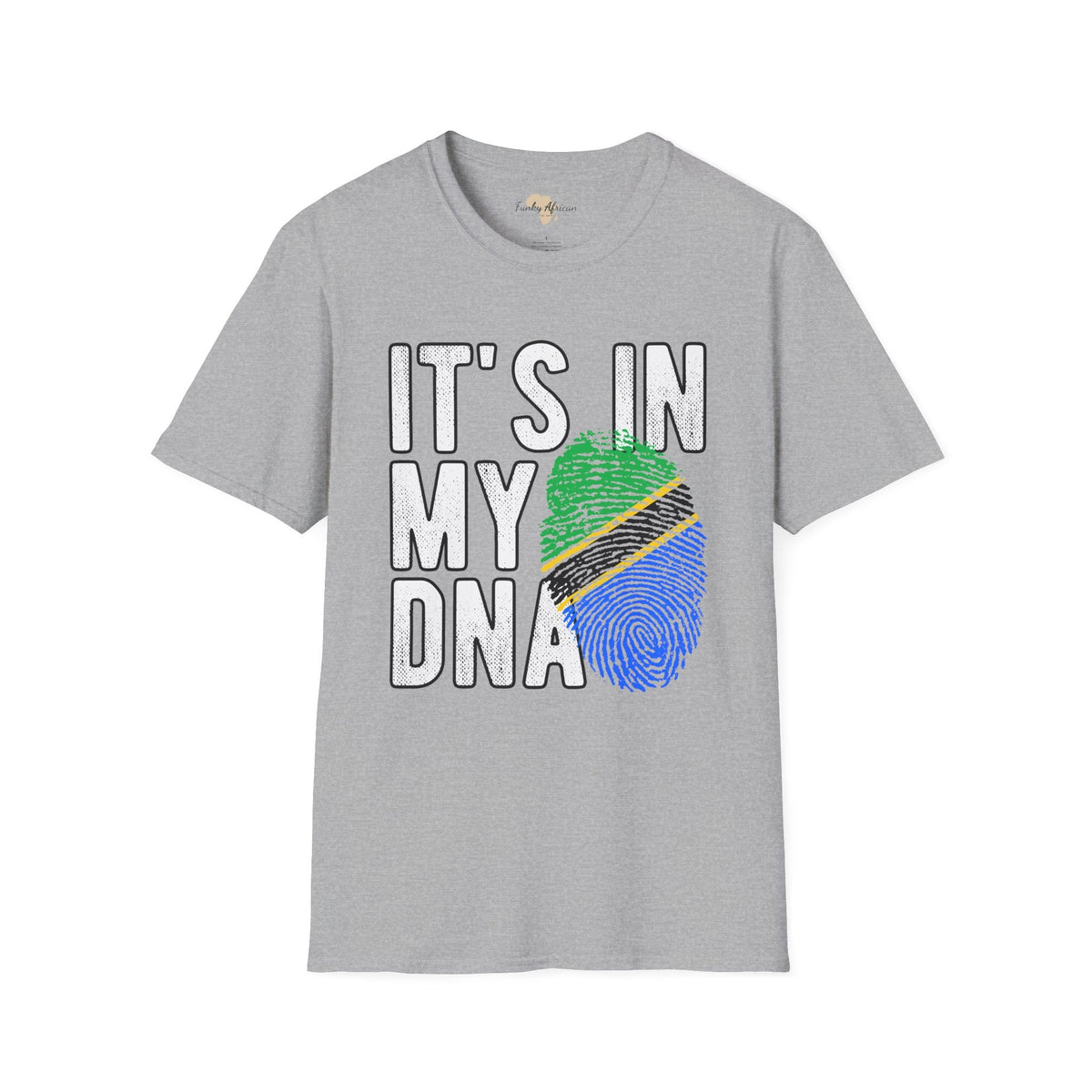 it's in my DNA unisex tee - Tanzania Funky African