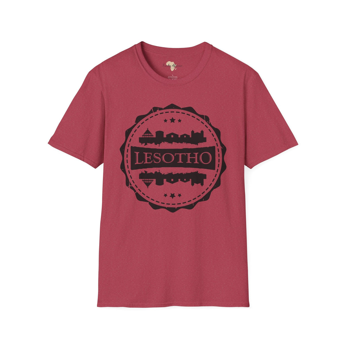 Lesotho Stamp unisex tee Funky African