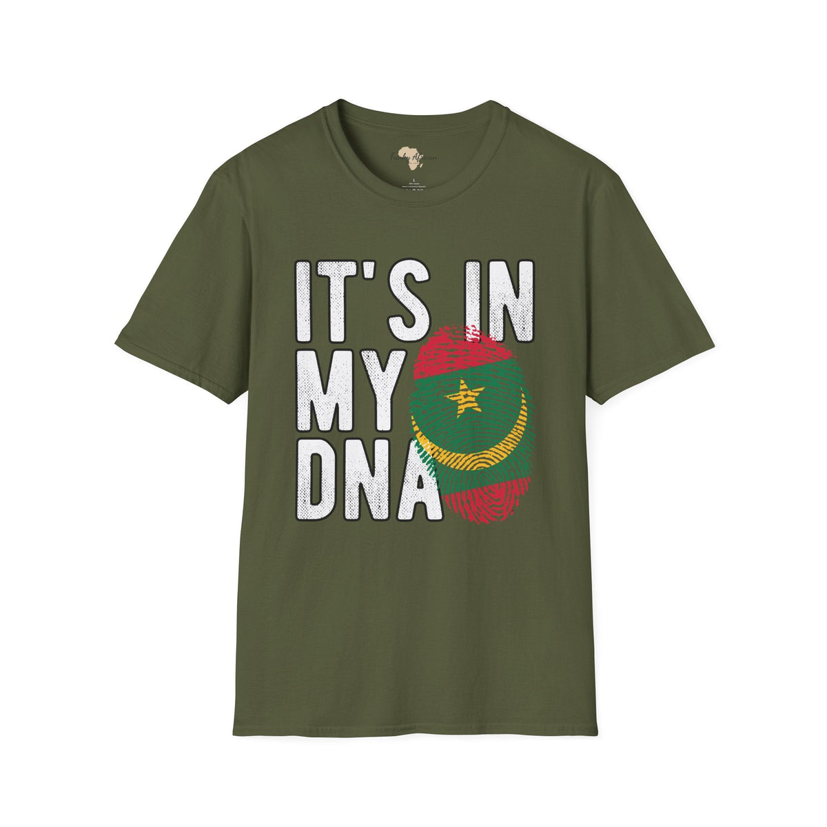 it's in my DNA unisex tee - Mauritania Funky African