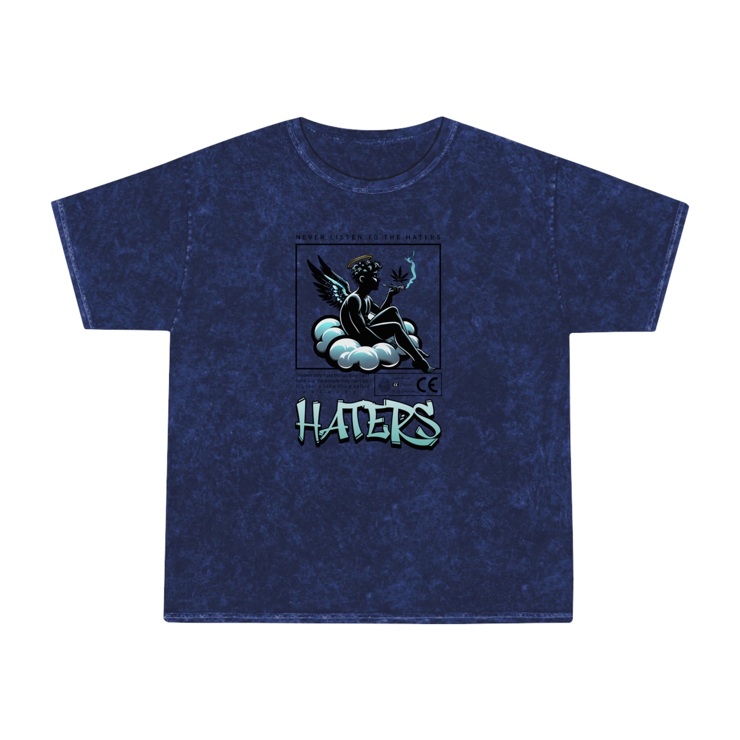 Haters unisex wash tee