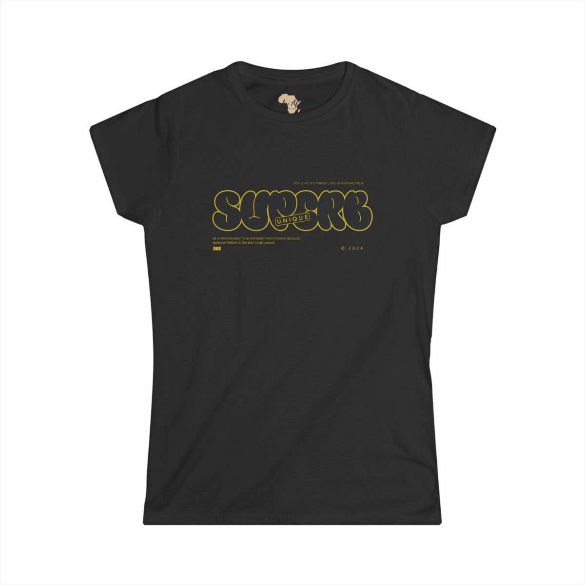 Superb Women's Softstyle Tee Funky African