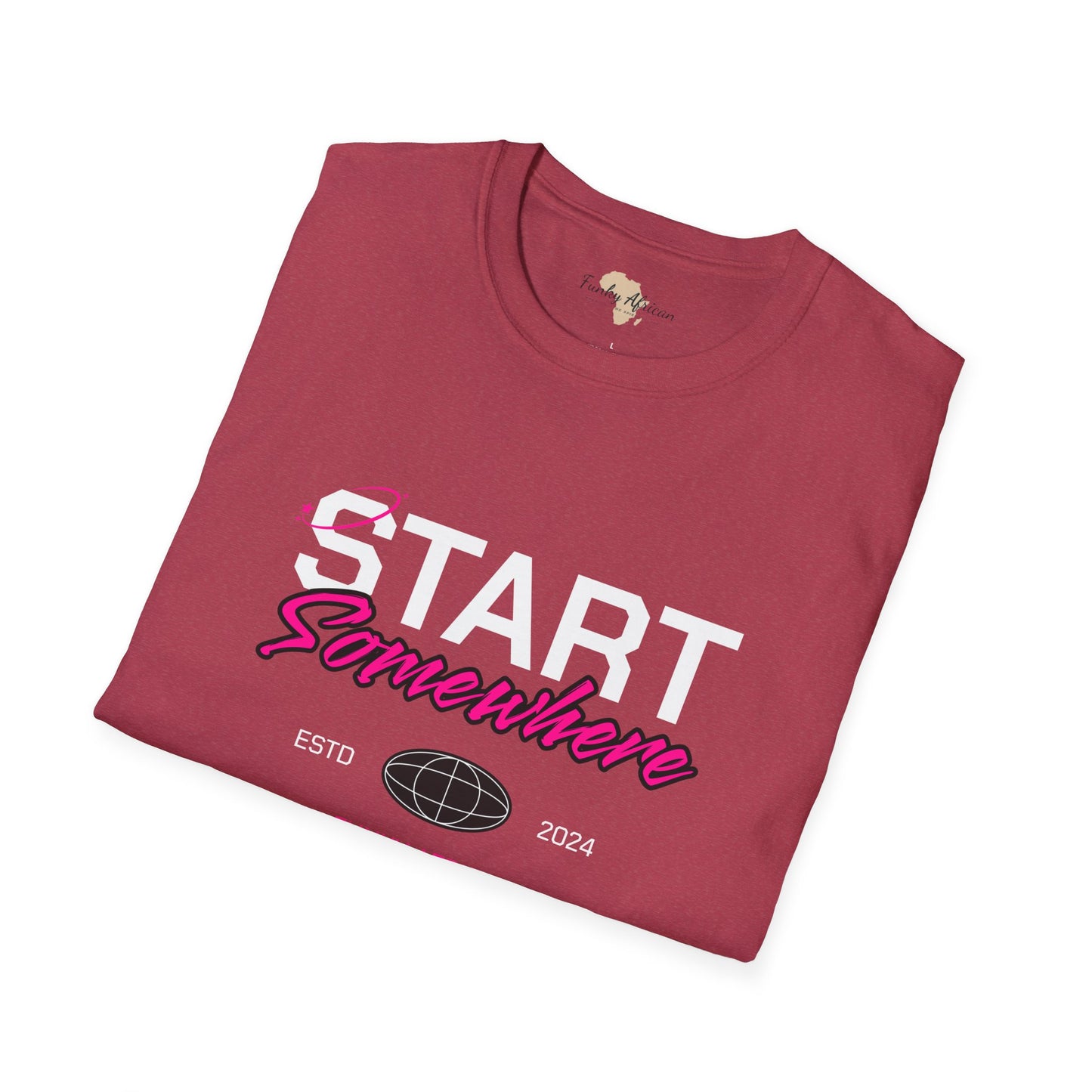 Just start unisex softstyle tee