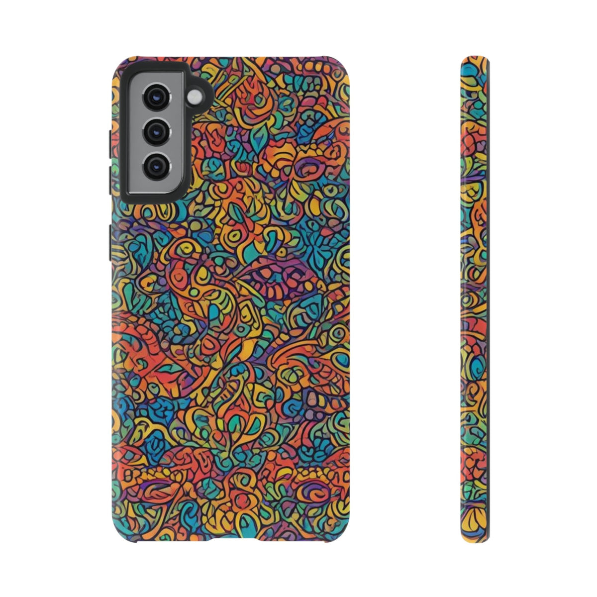 African Print Samsung Galaxy Tough Case Funky African