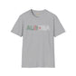 Algeria text unisex softstyle tee