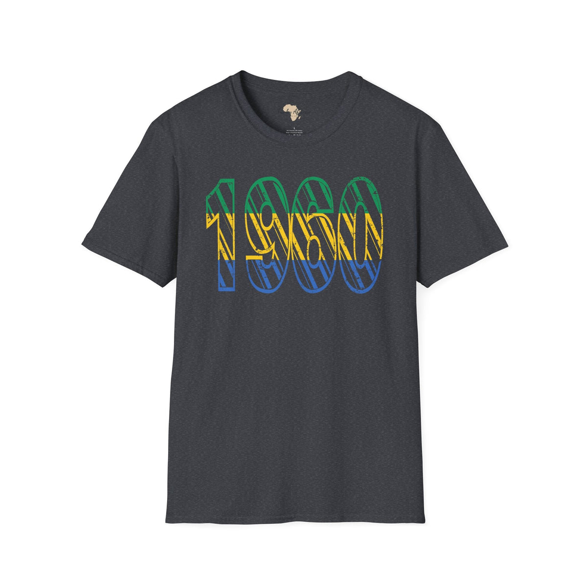Gabon year unisex softstyle tee Funky African