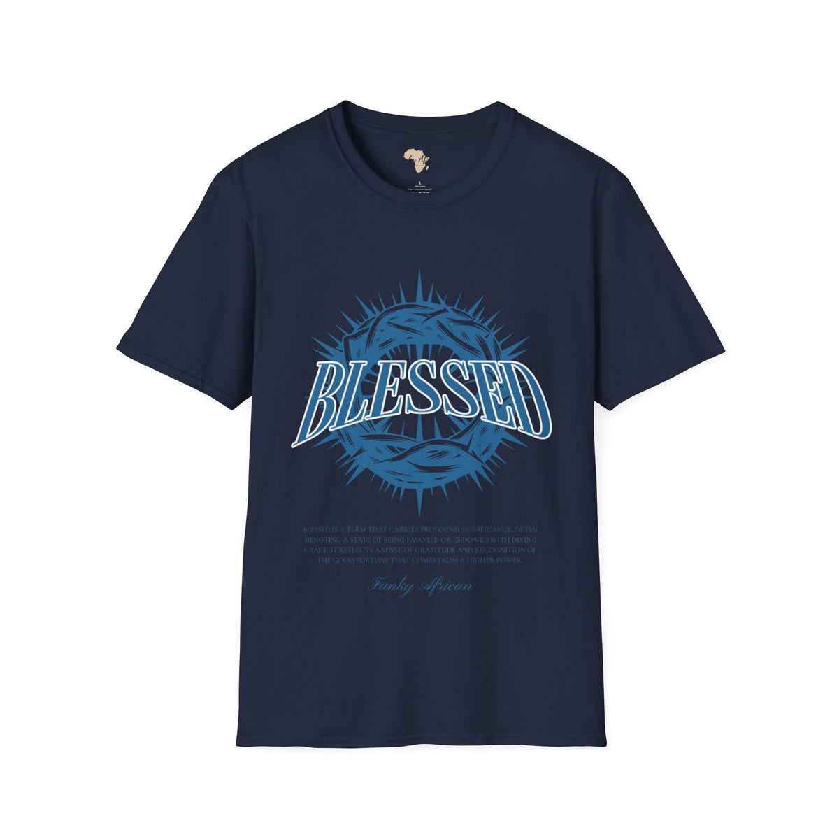 Blessed unisex tee Funky African