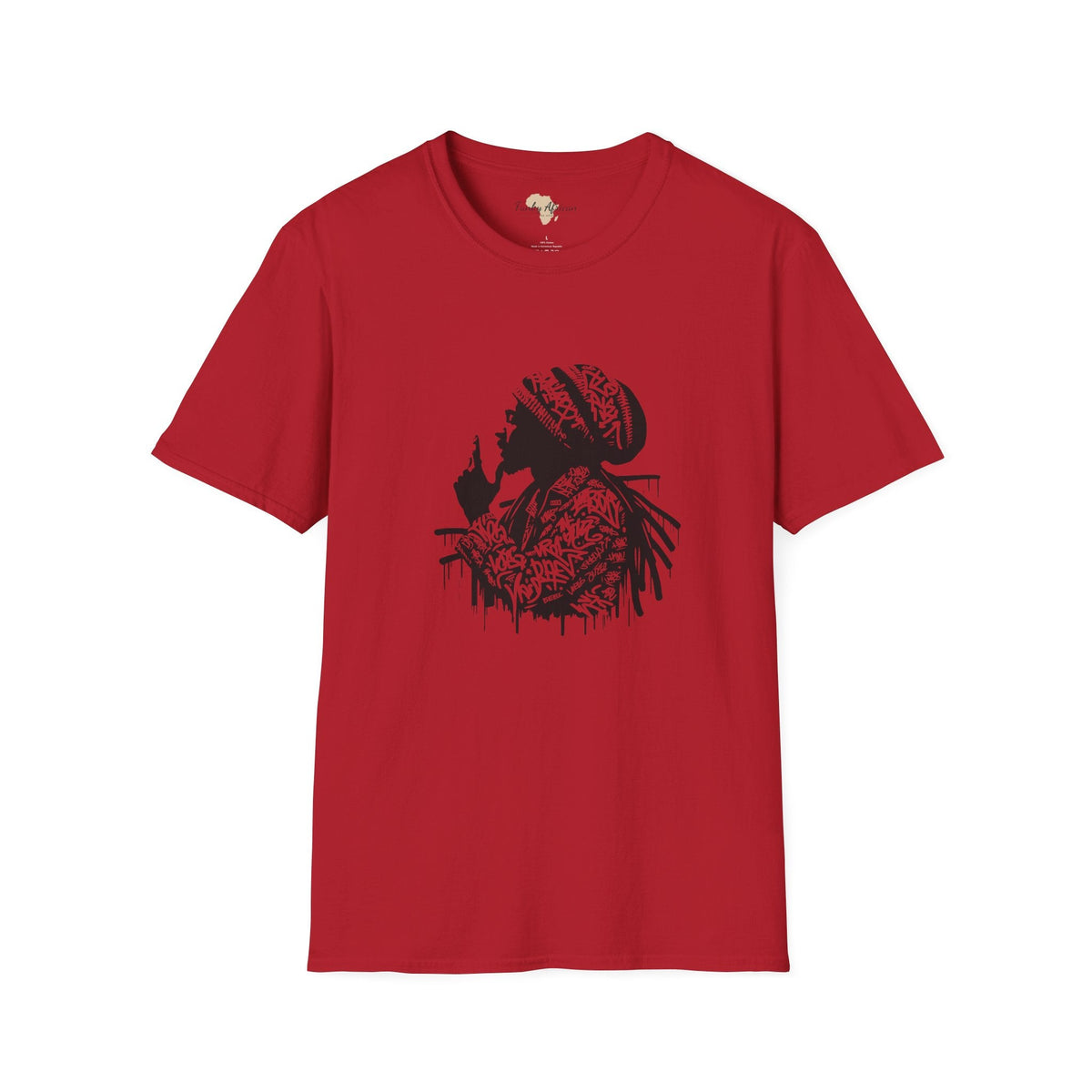 Natty graffiti unisex softstyle tee Funky African