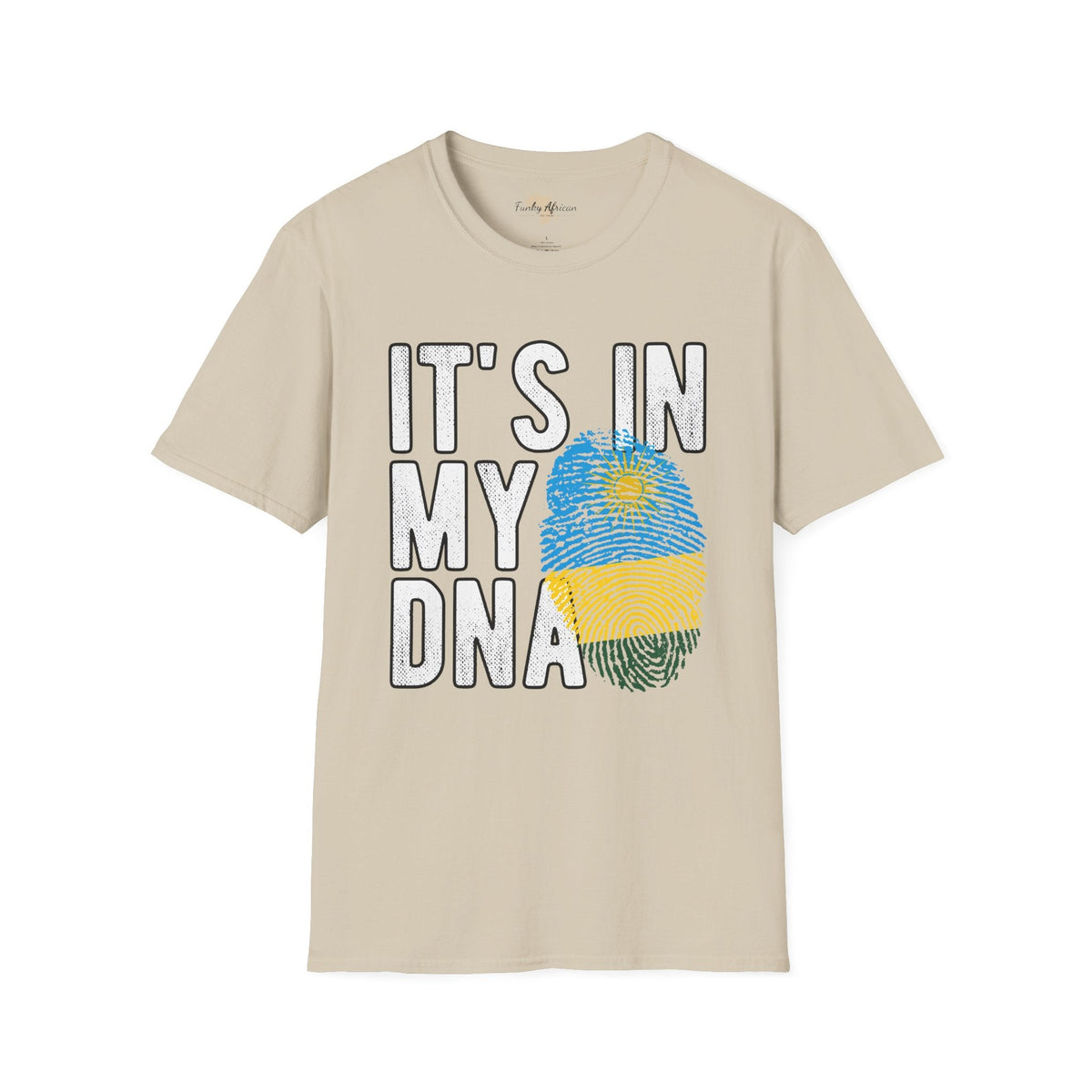 it's in my DNA unisex tee - Rwanda Funky African
