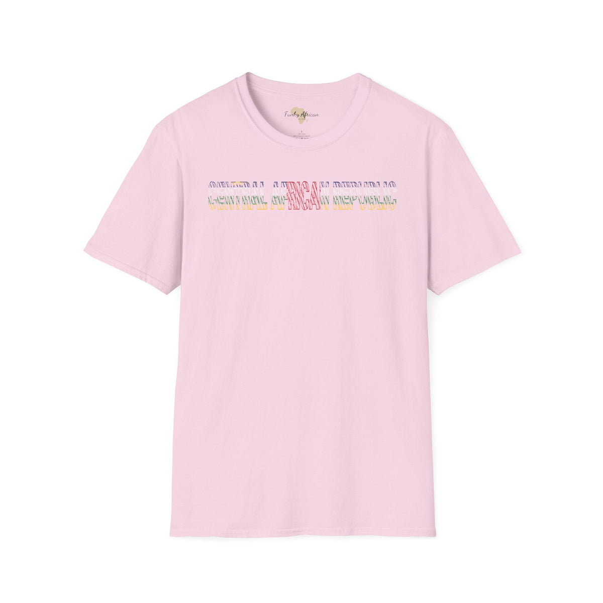 Central African Republic unisex softstyle tee Funky African