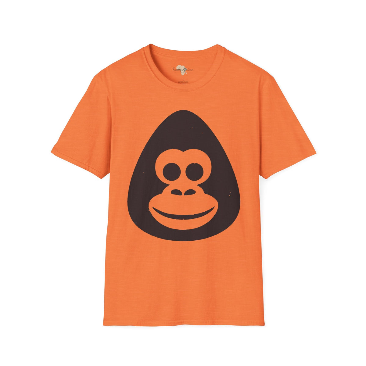 monkey graffiti unisex softstyle tee Funky African