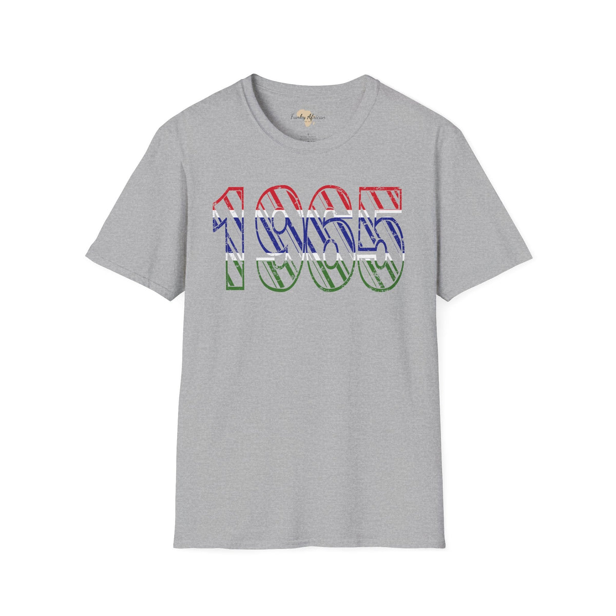 Gambia year unisex softstyle tee Funky African
