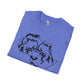 African map graffiti unisex softstyle tee