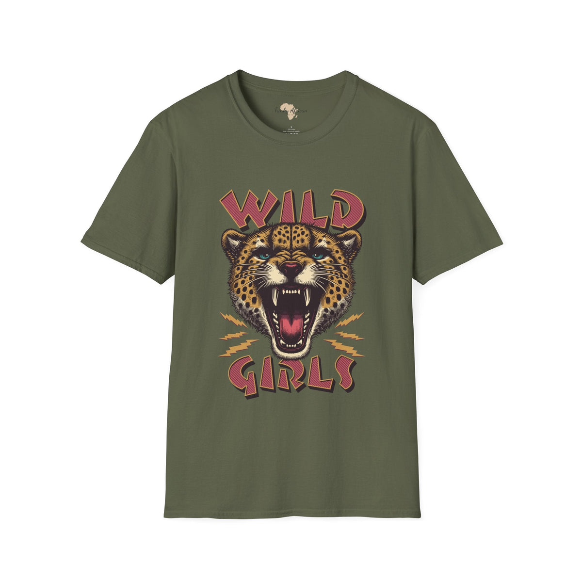 Wild girls unisex softstyle tee Printify