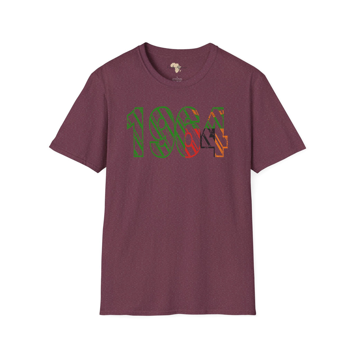 Zambia year unisex softstyle tee Funky African