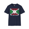 Burundi strip unisex softstyle tee