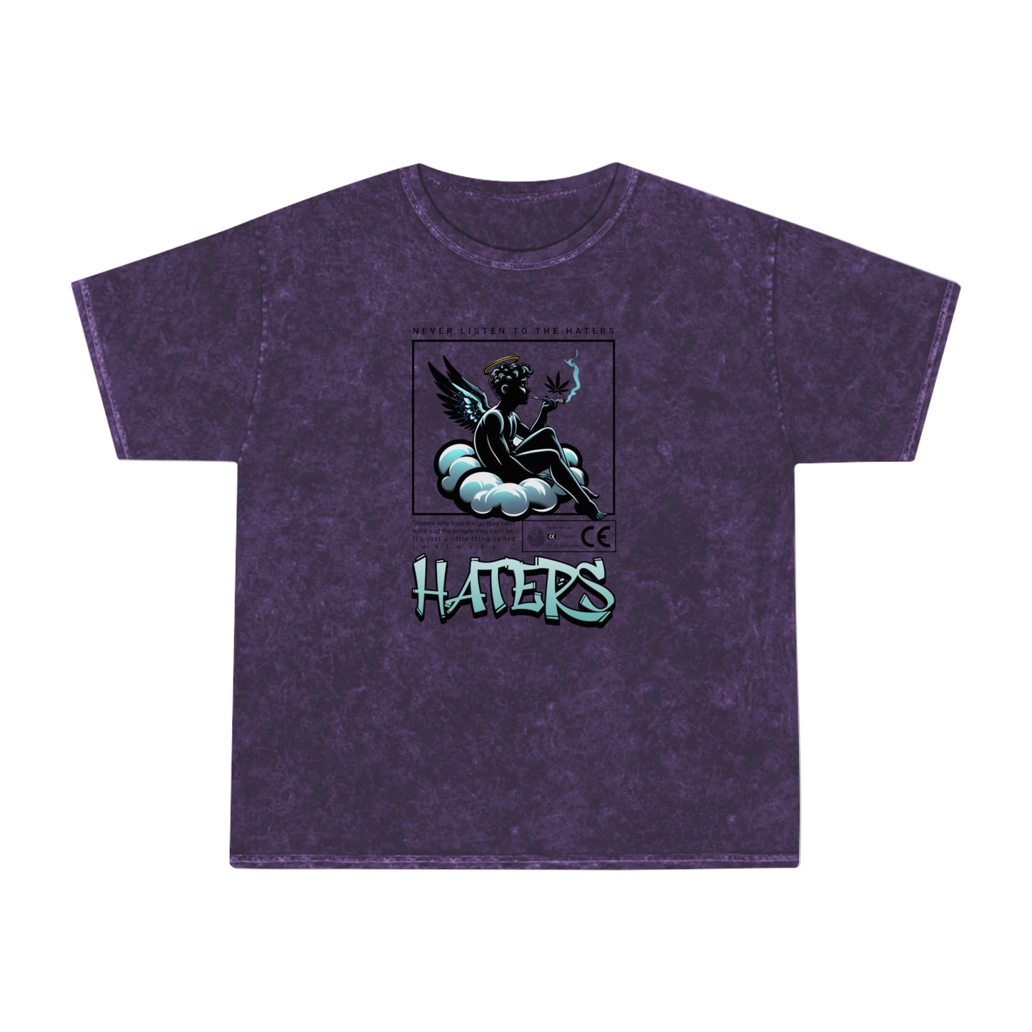 Haters unisex wash tee