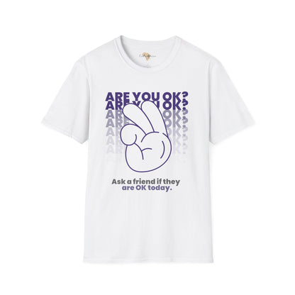 Are you ok unisex softstyle tee