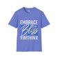 Embrace the bliss within unisex tee