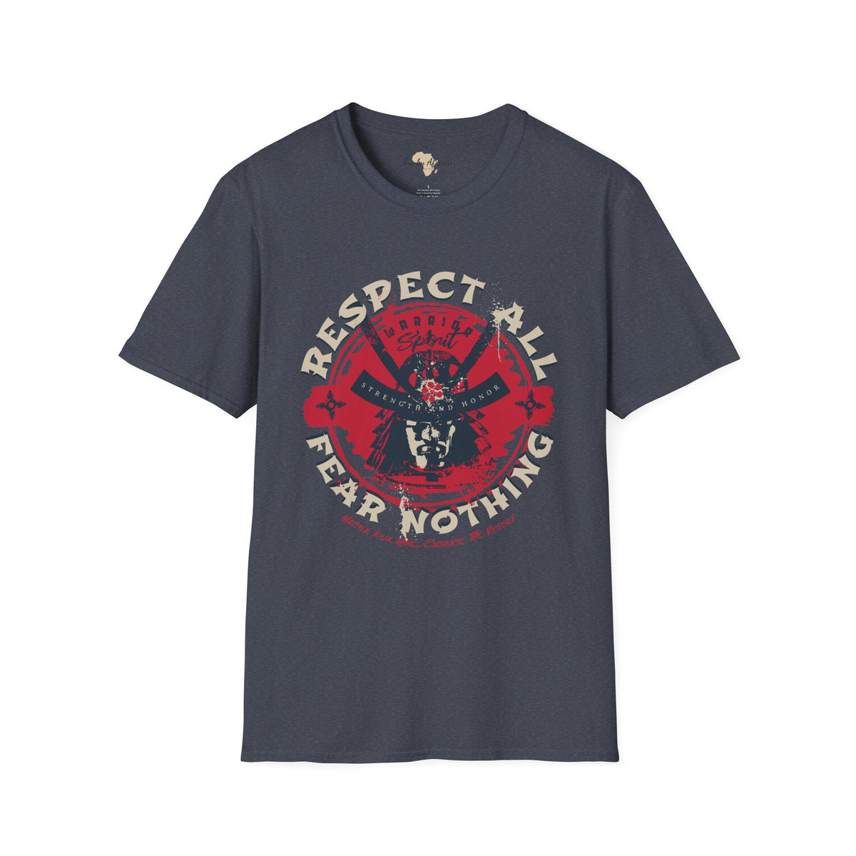 Respect all unisex softstyle tee Funky African