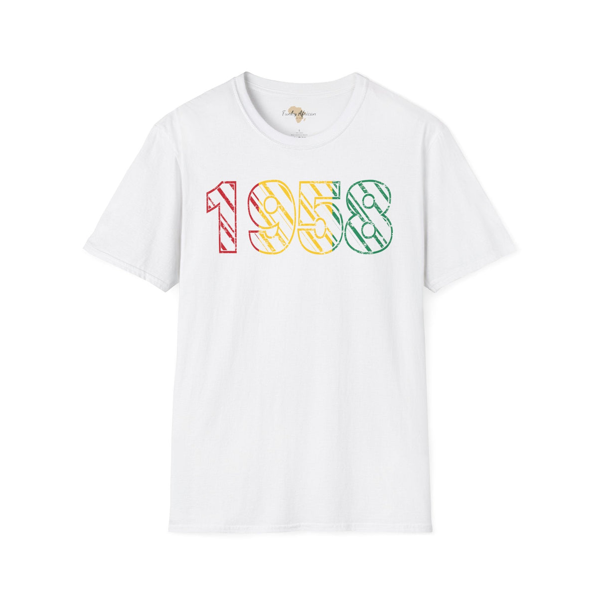 Guinean year unisex softstyle tee Funky African