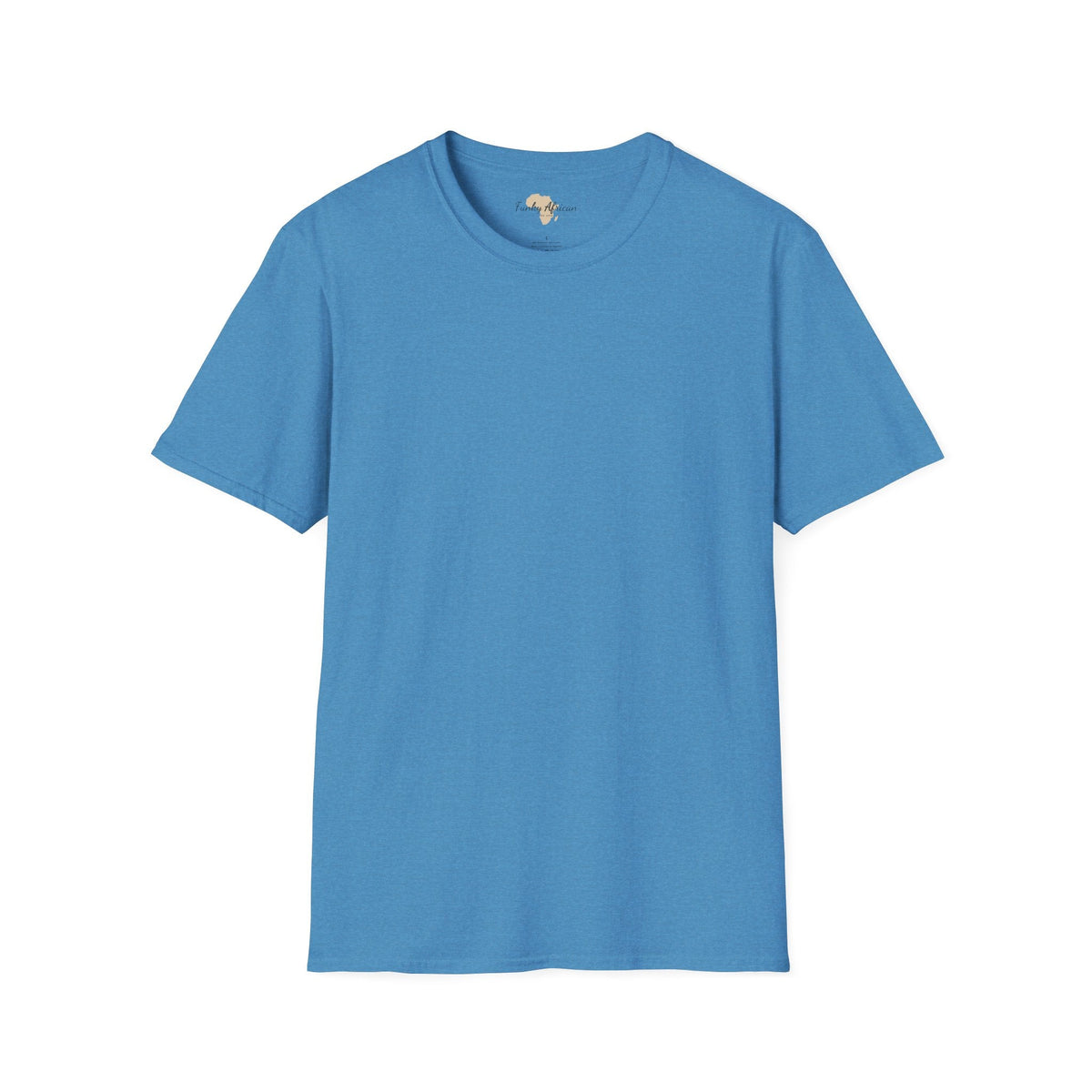 Blank unisex softstyle tee Funky African