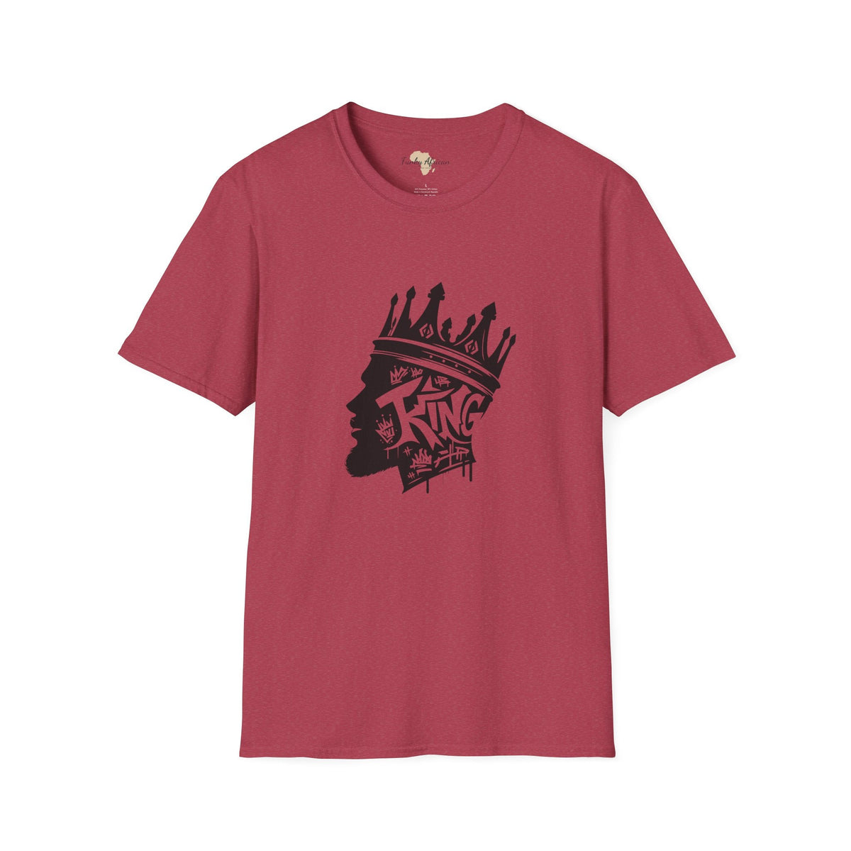 African King graffiti unisex softstyle tee Funky African