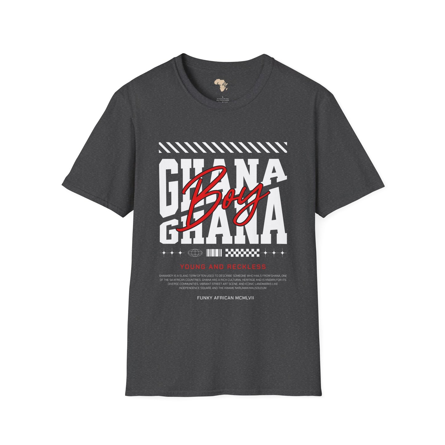 Ghana boy unisex softstyle tee