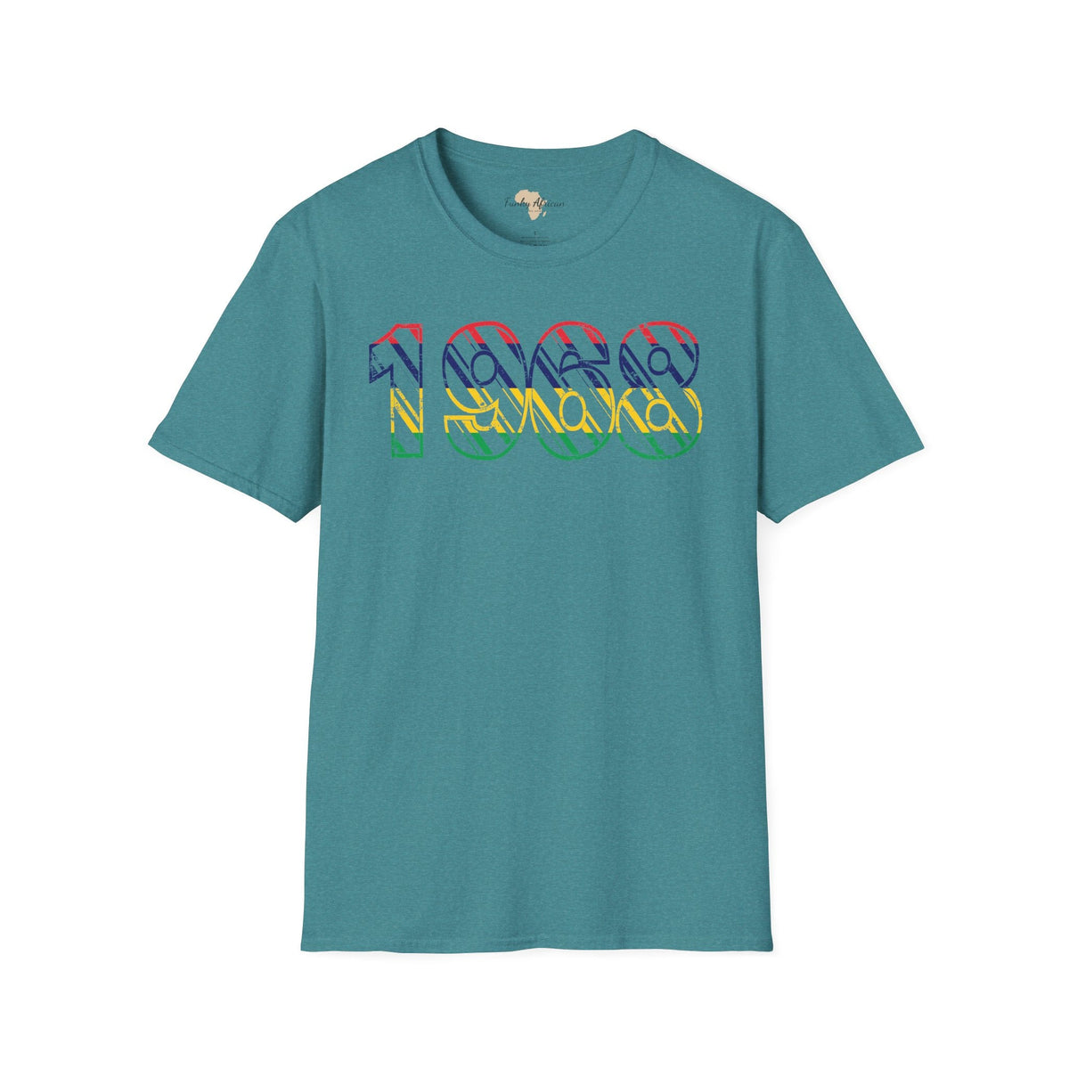 Mauritius year unisex softstyle tee Funky African