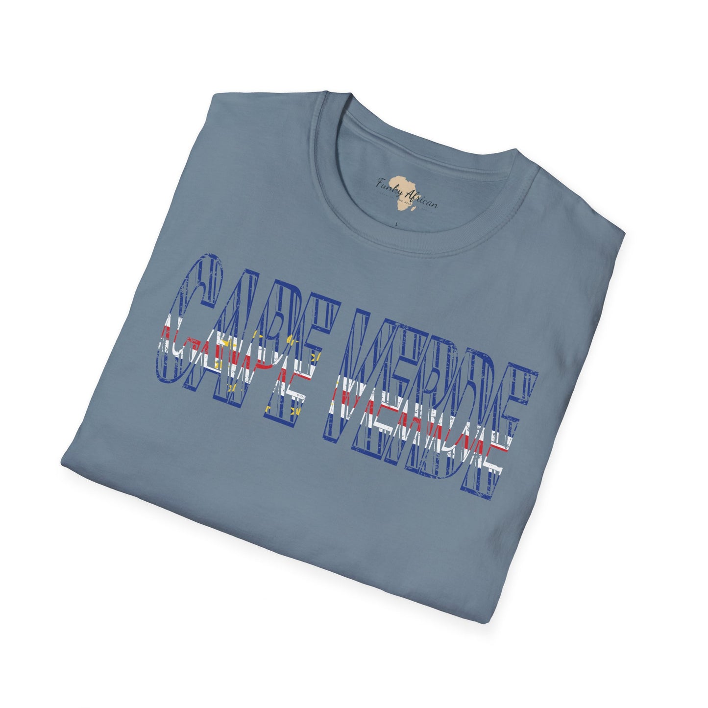 Cabo Verde text unisex softstyle tee