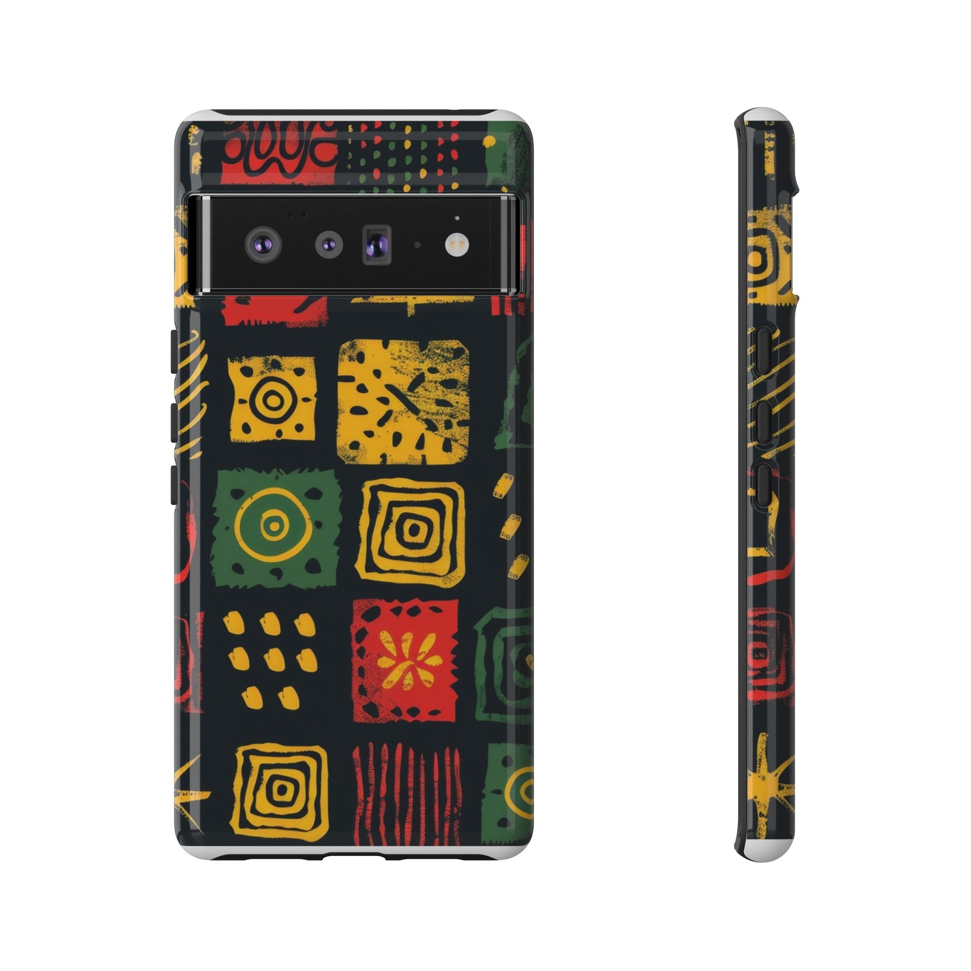 African Print Google Pixel Tough Cases Funky African