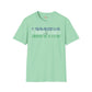 Lesotho text unisex softstyle tee