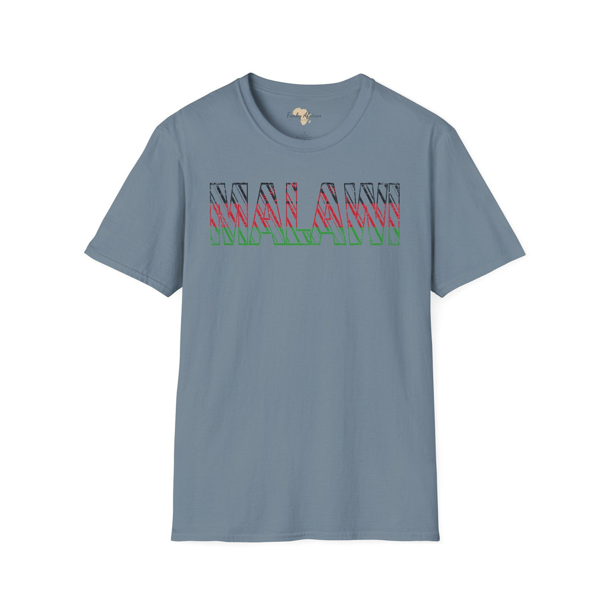 Malawi text unisex softstyle tee Funky African