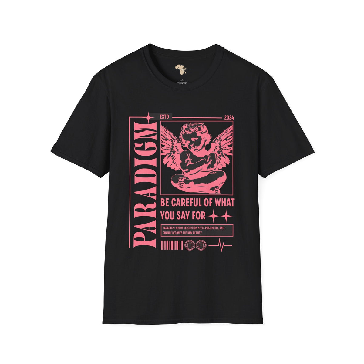 Paradigm unisex softstyle tee Funky African