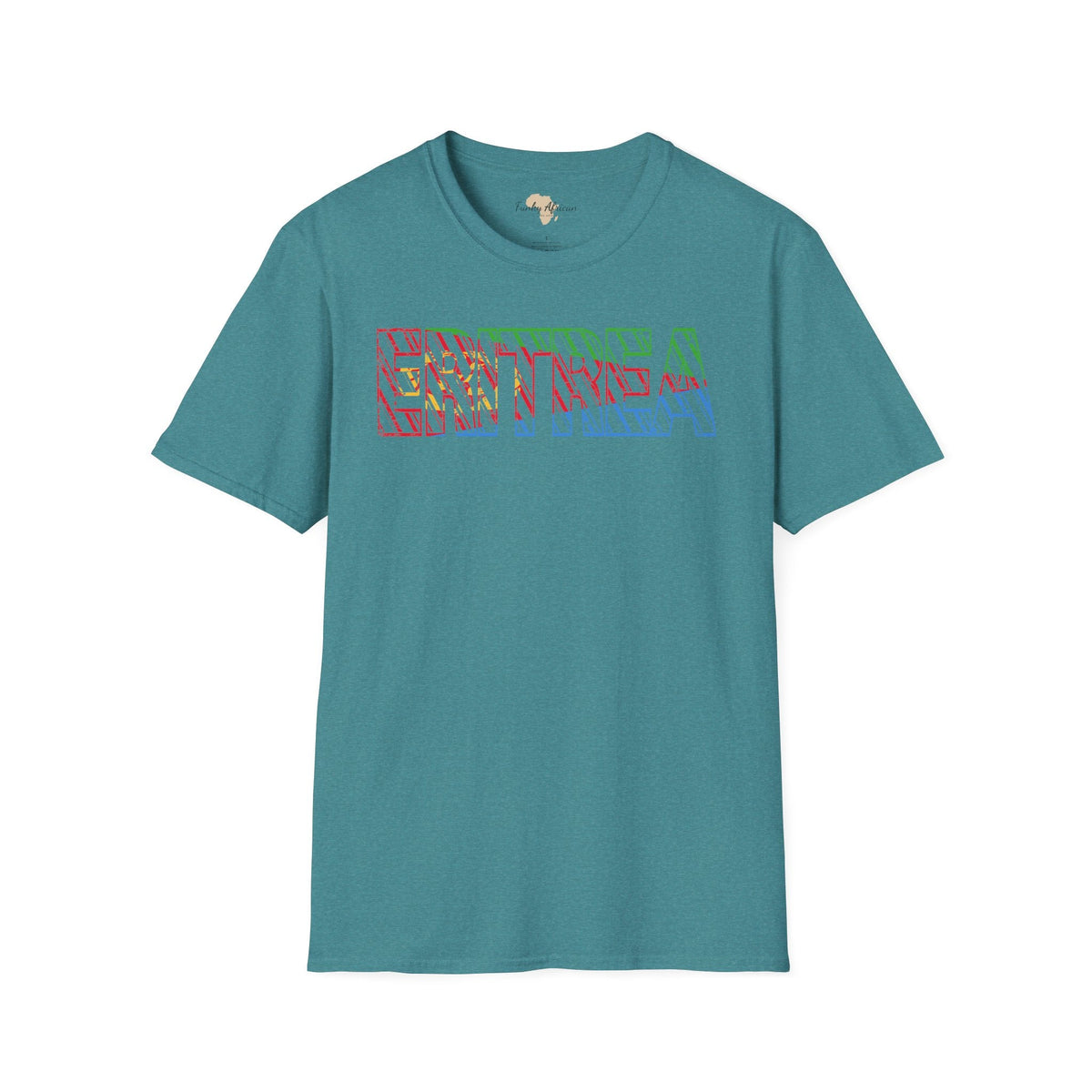 Eritrea text unisex softstyle tee Funky African