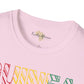 Guinea text unisex softstyle tee Funky African