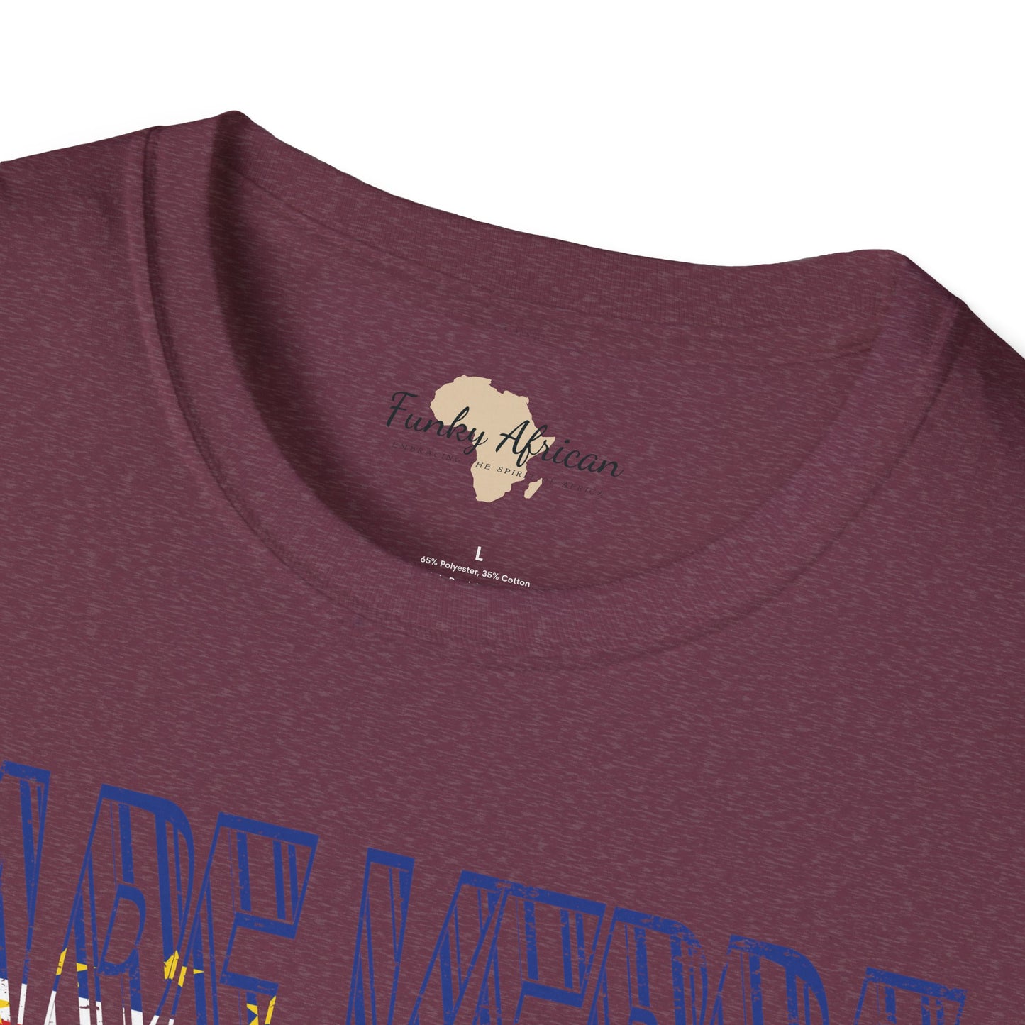 Cabo Verde text unisex softstyle tee