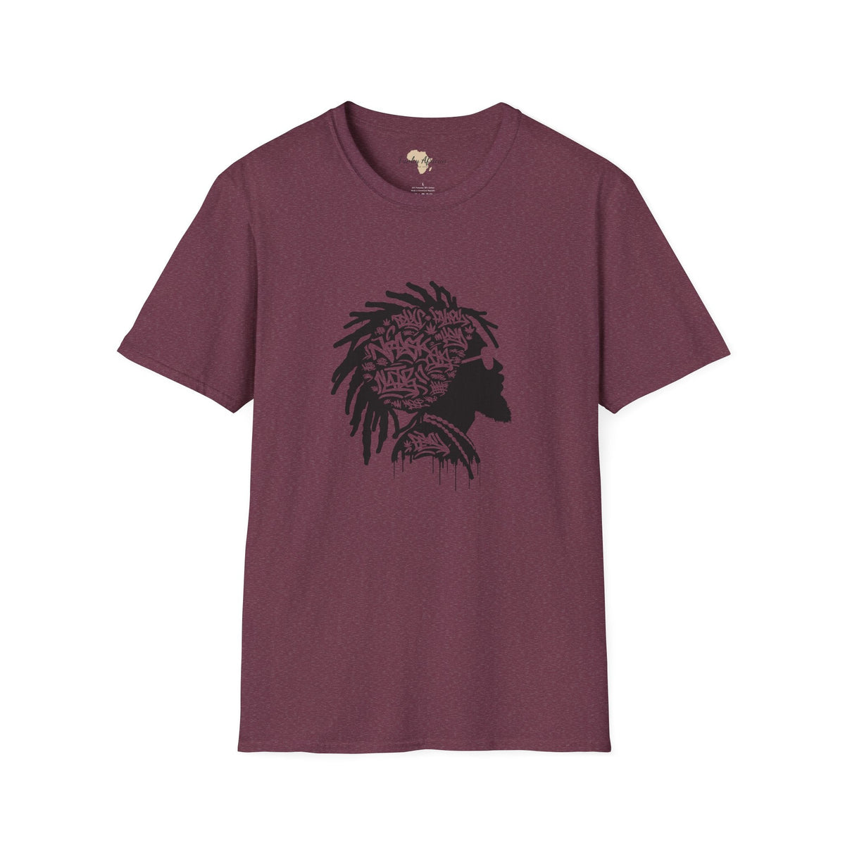 Funky graffiti unisex softstyle tee Funky African