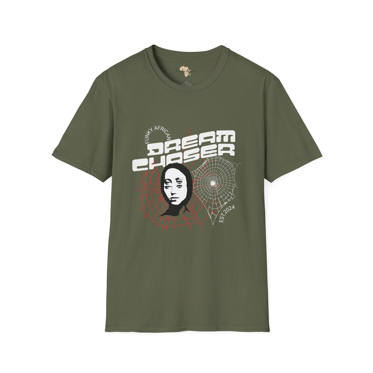 Dream chaser unisex softstyle tee Funky African