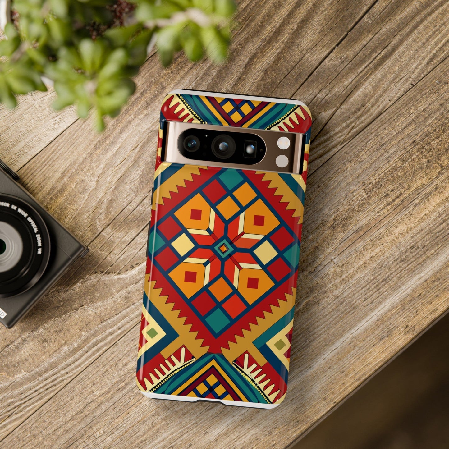African Print Google Pixel Tough Cases Funky African