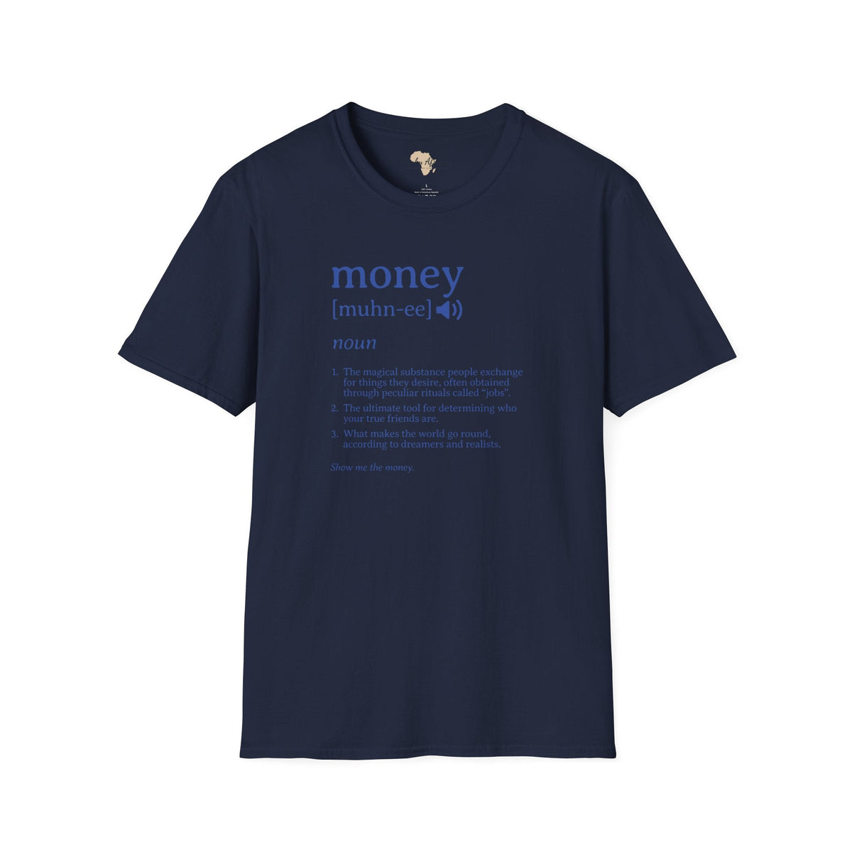 Money unisex softstyle tee Funky African