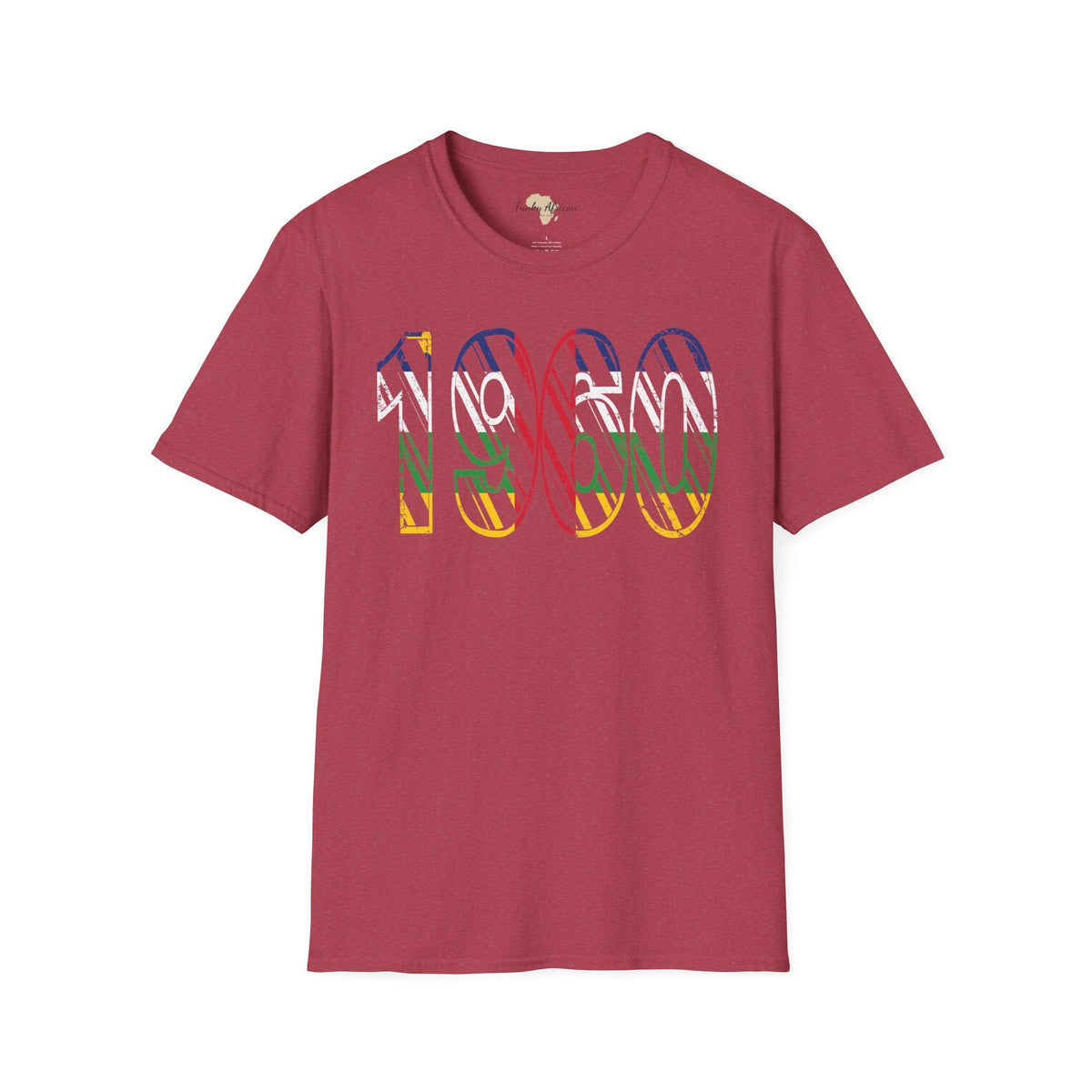 Central African Republic year unisex softstyle tee Funky African