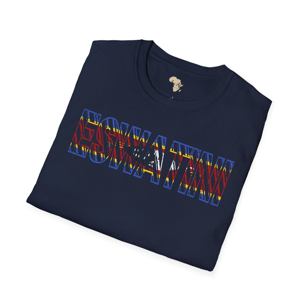 Eswatini text unisex softstyle tee Funky African