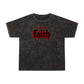 Faith unisex wash tee