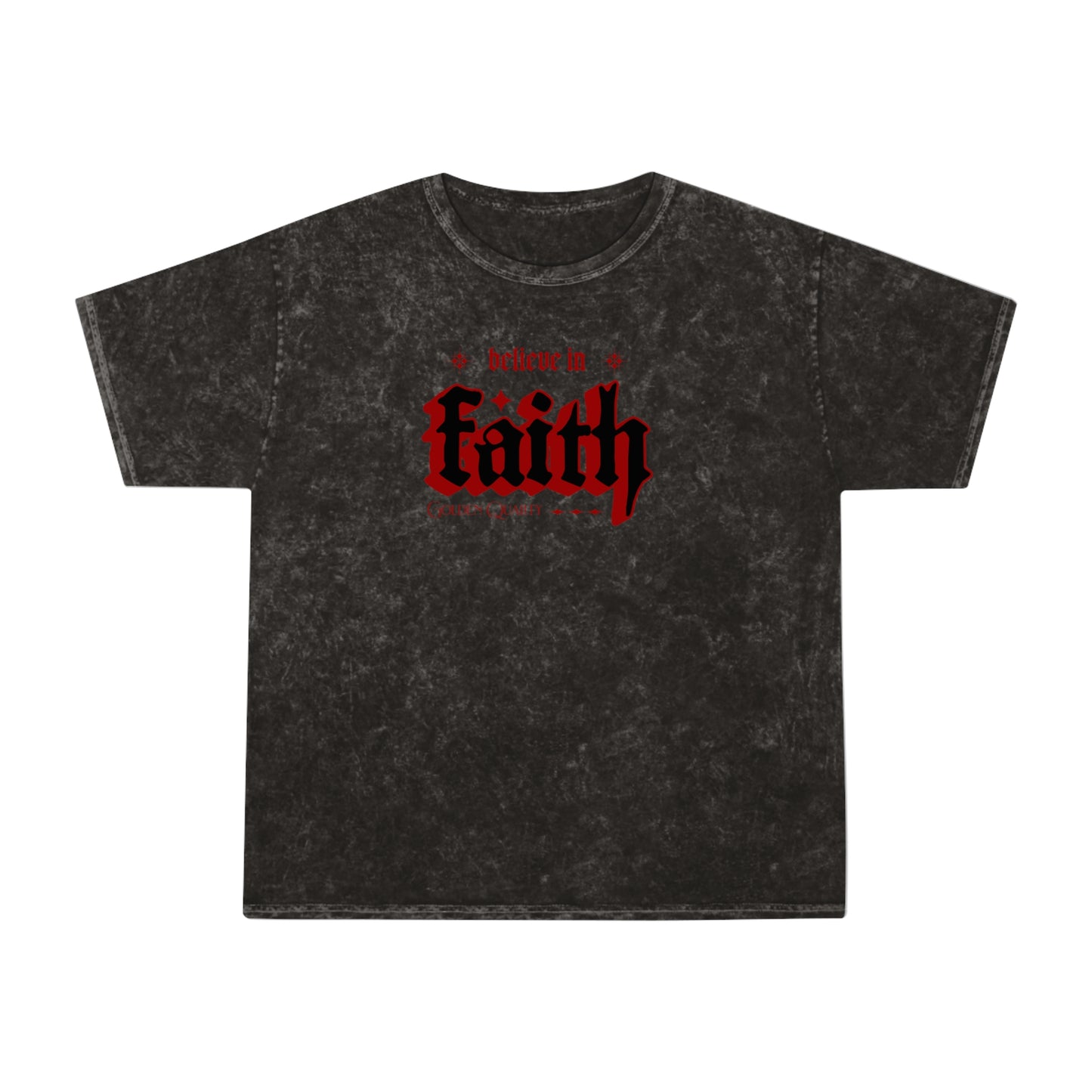 Faith unisex wash tee