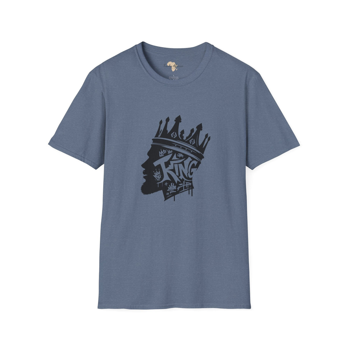 African King graffiti unisex softstyle tee Funky African