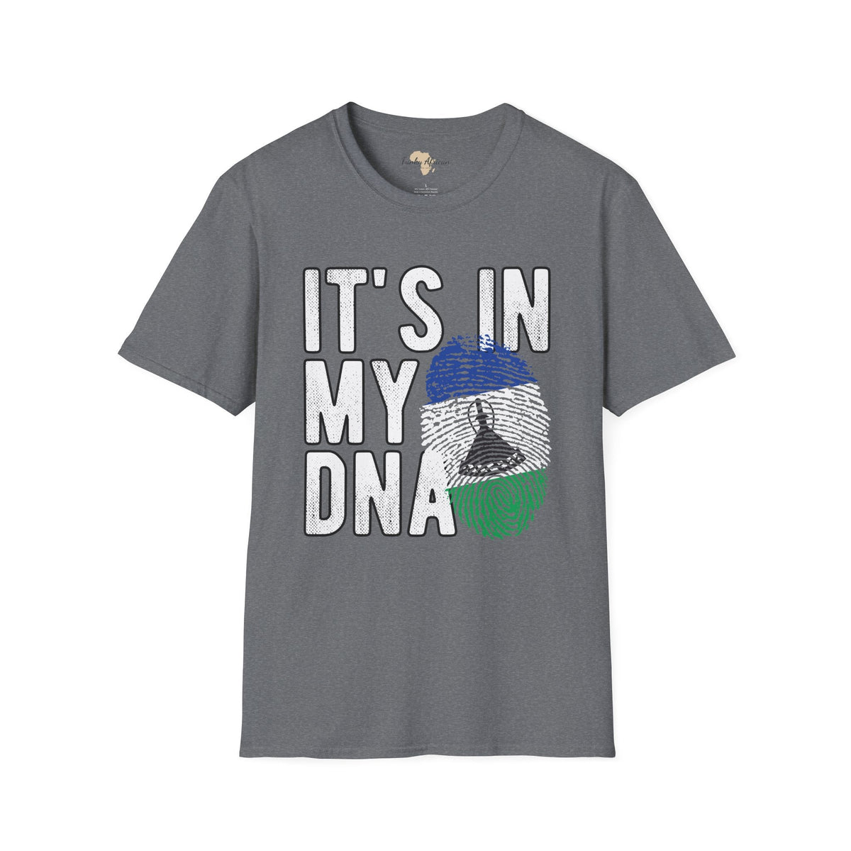 it's in my DNA unisex tee - Lesotho Funky African