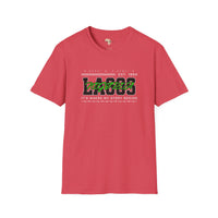 Lagos nigeria unisex softstyle tee