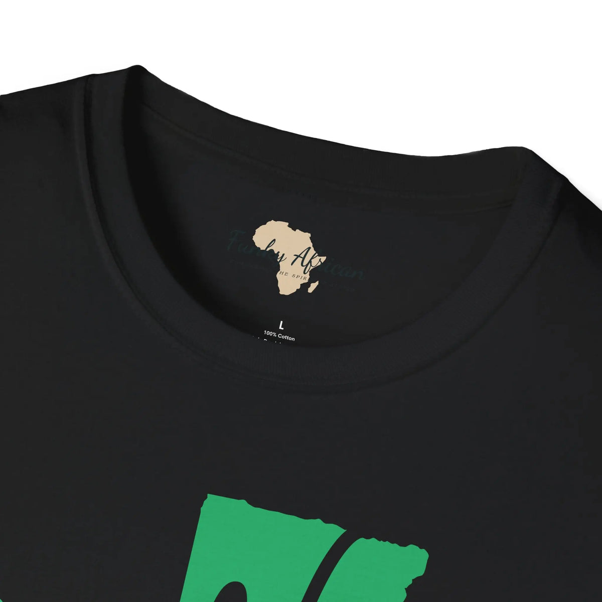 Gabon cut unisex softstyle tee Funky African